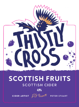 Thistly Cross Scottish Fruits Bag in Box