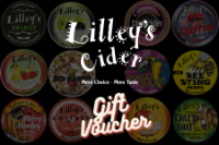 Lilley's Cider Gift E-Voucher