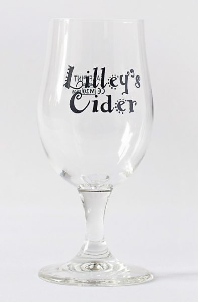 Lilley's Cider Stemmed Glass
