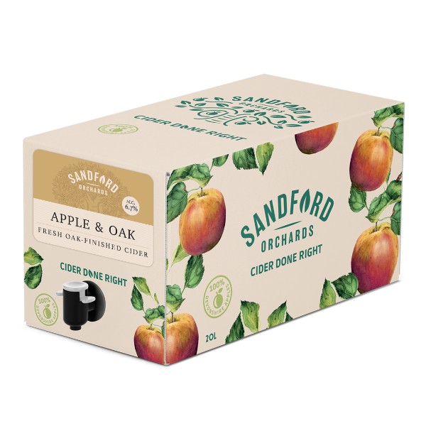 Sandford Apple & Oak Bag in Box