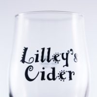 Lilley's Cider Stemmed Glass