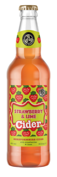 Celtic Marches Strawberry & Lime 1 x 500ml