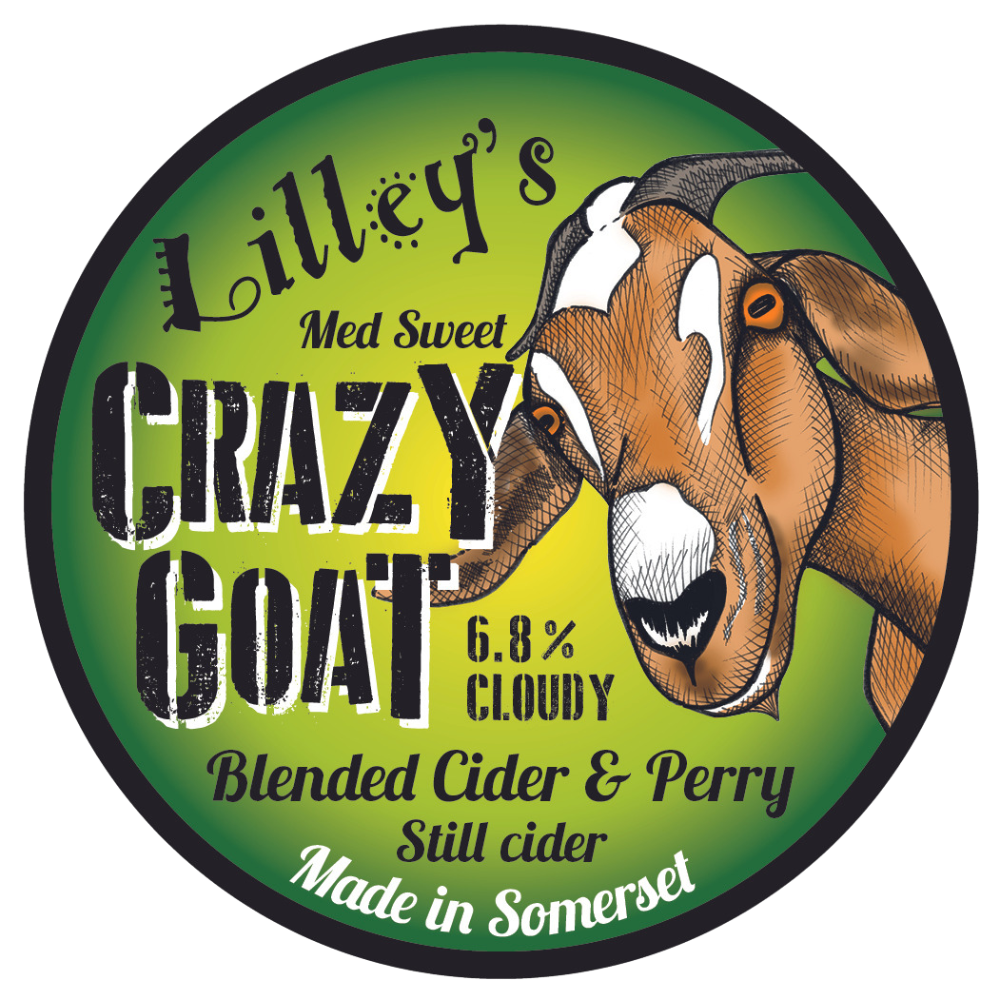 Crazy Goat Bag In Box Lilleys Cider Ltd