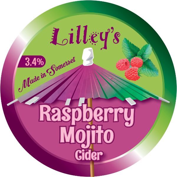 Raspberry Mojito Cider 3.4% Bag in Box