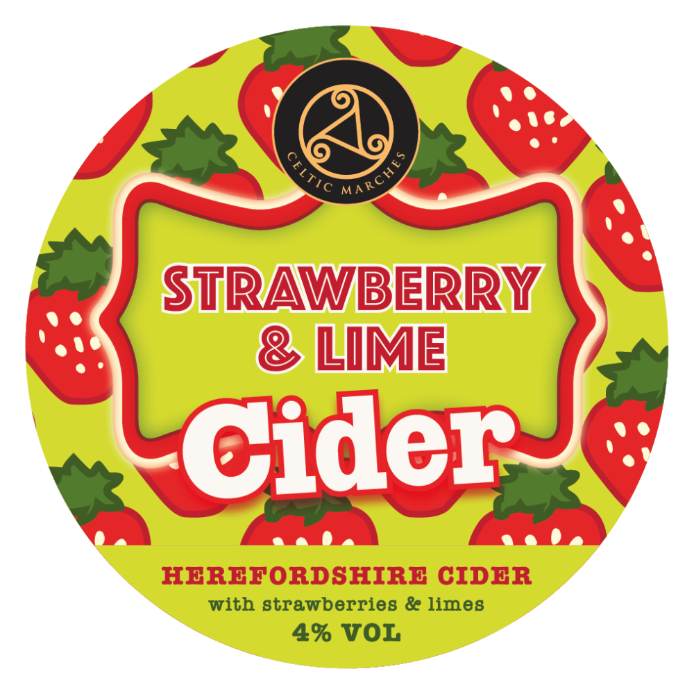 Celtic Marches Strawberry & Lime Bag in Box - Lilley's Cider Ltd