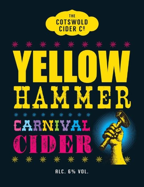 Cotswold Cider Co Yellow Hammer Bag in Box